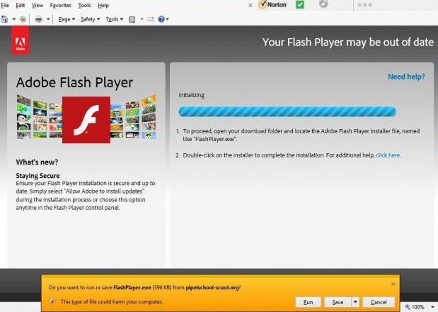 Adobe Flash Player Installer File Update